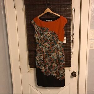 NWT Maggy London Midi Dress